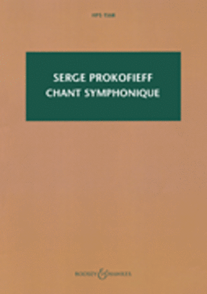 Book cover for Chant Symphonique, Op. 57