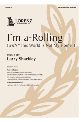 Book cover for I'm a-Rolling