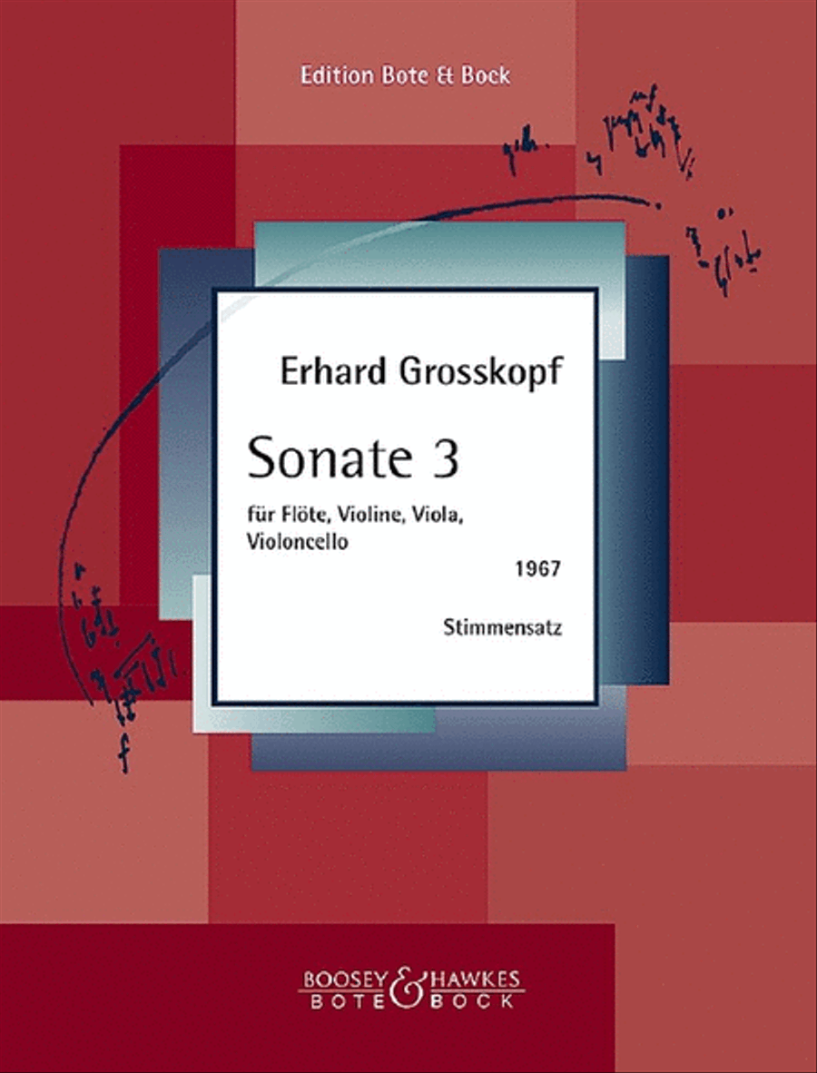 Sonata 3 Sonata 3 Flute scores gallery preview page 1