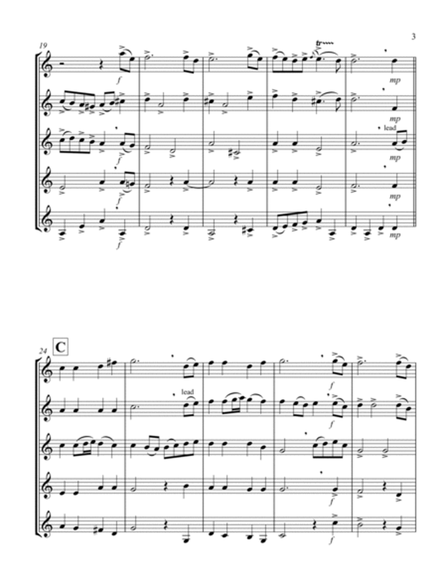 Heroic Music - No. 3. La Vaillance (Bb) (Trumpet Quintet) image number null