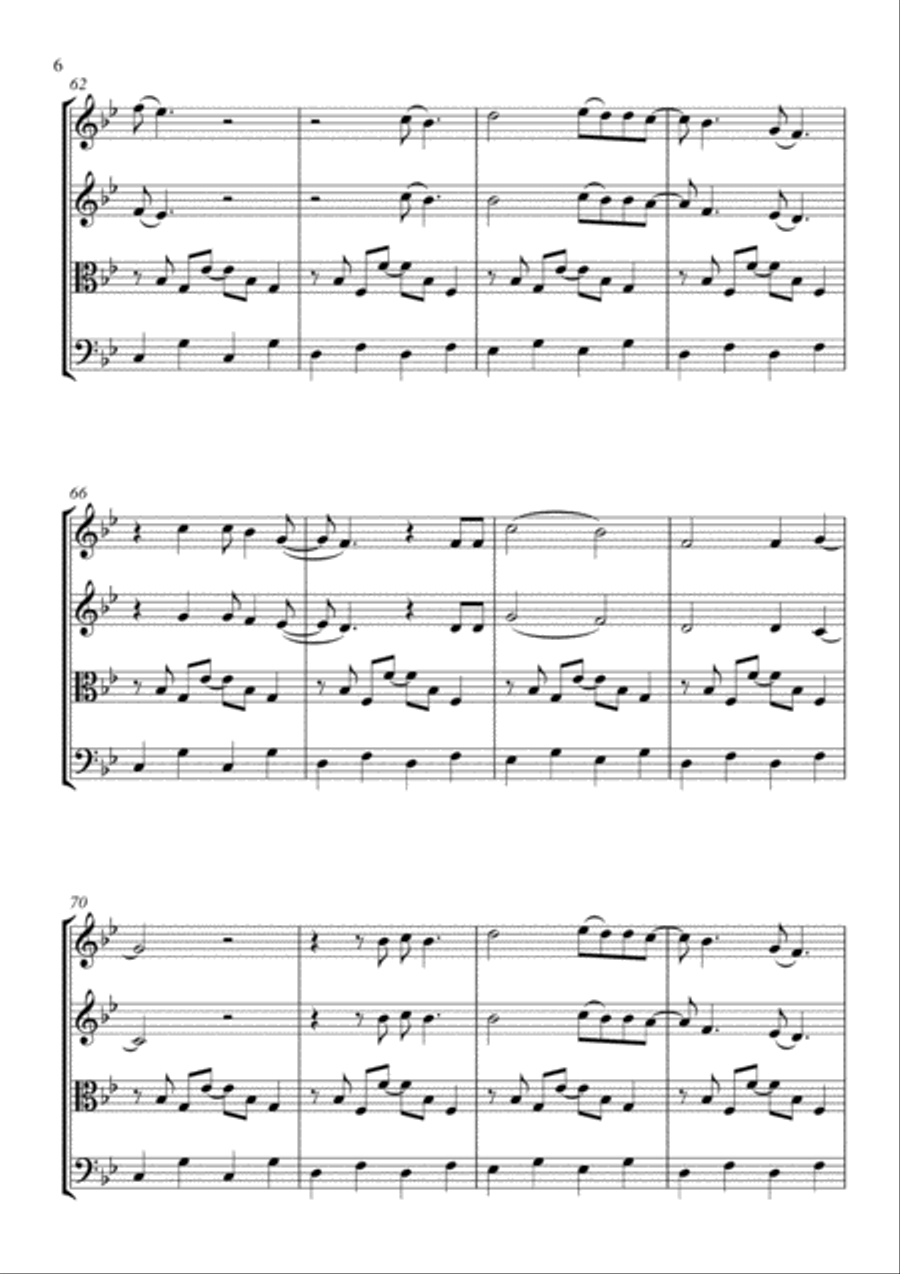 Landslide Landslide String Quartet scores gallery preview page 6
