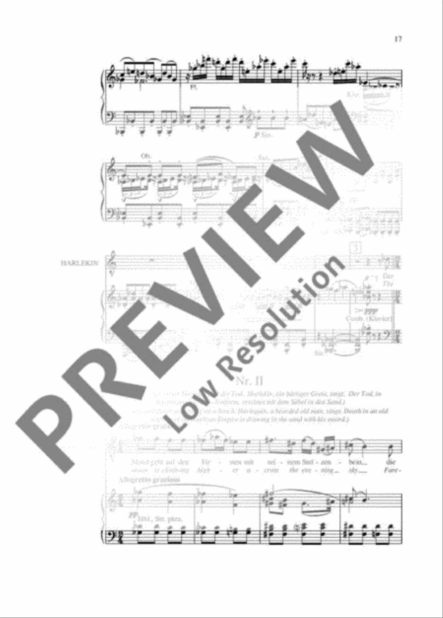 The Emperor of Atlantis Saxophone scores gallery preview page 16