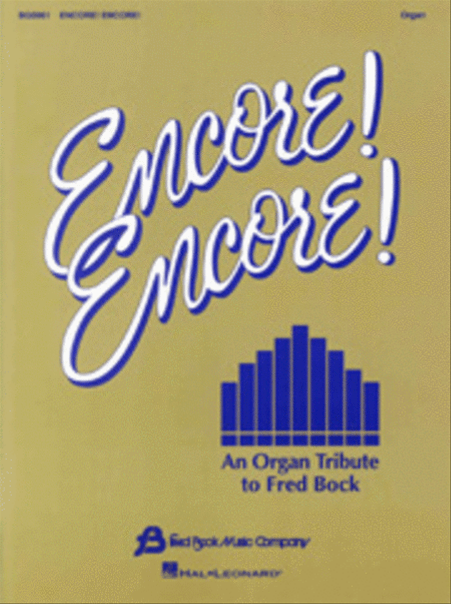 Encore! Encore! Organ scores gallery preview page 1