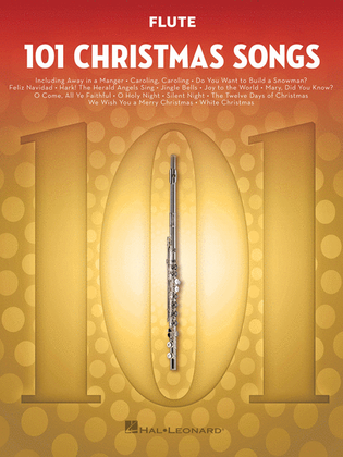 Book cover for 101 Christmas Songs