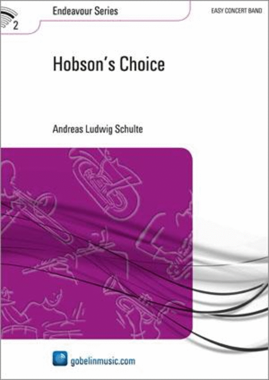 Hobson's Choice Concert Band scores gallery preview page 1