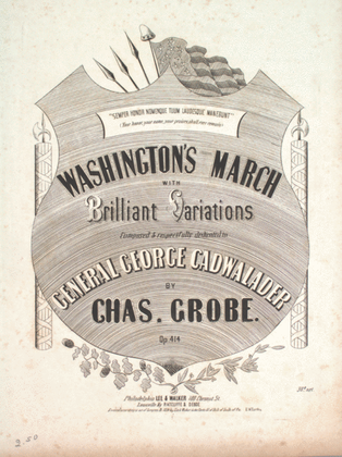 Washington's March With Brilliant Variations