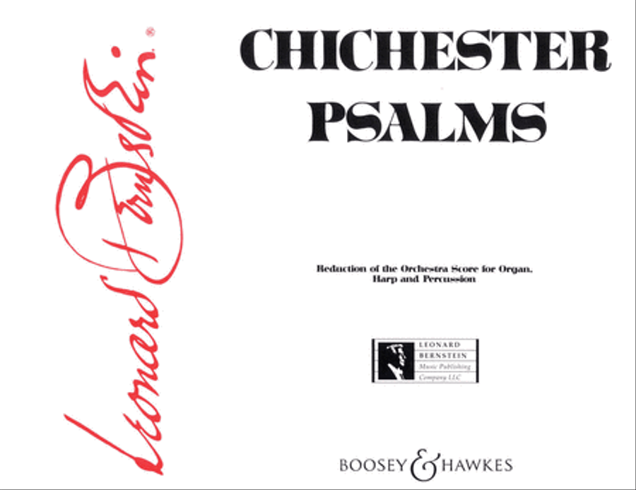 Book cover for Chichester Psalms