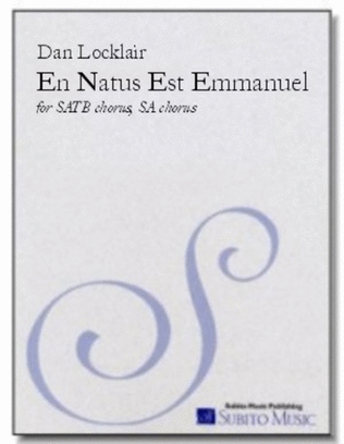 En Natus Est Emmanuel Christmas motet