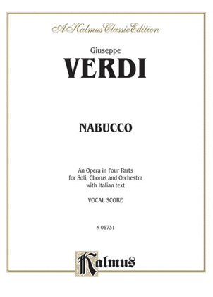 Book cover for Nabucco