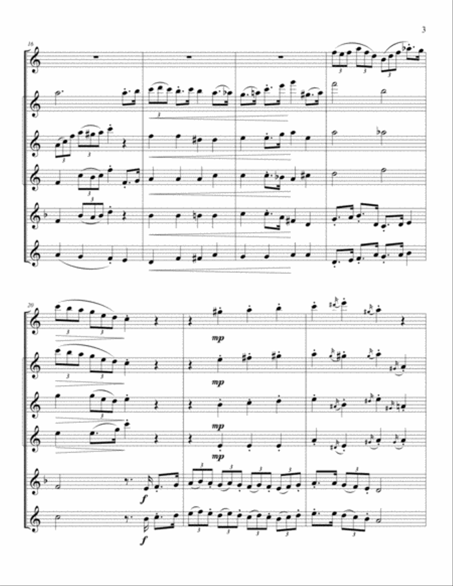 It's Beginning To Look Like Christmas Flute Solo scores gallery preview page 3