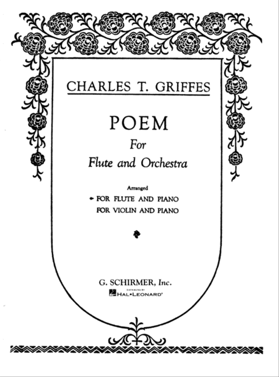 Poem Poem Flute Solo scores gallery preview page 1