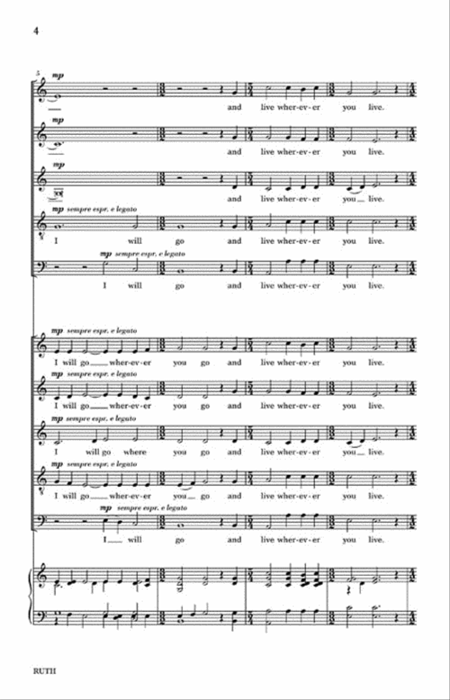 Ruth SSATB scores gallery preview page 3