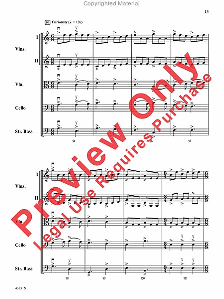 Impact String Orchestra scores gallery preview page 16