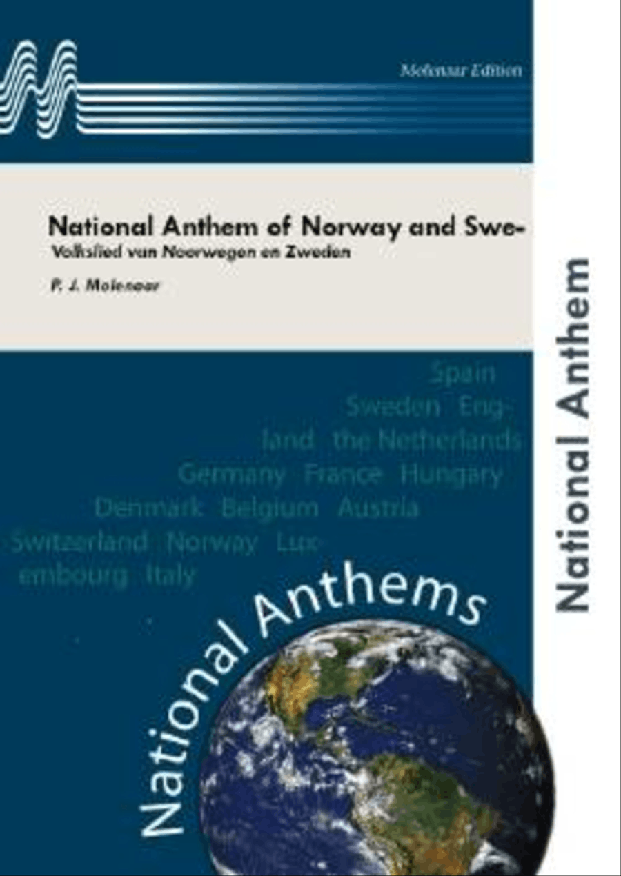 National Anthem of Norway and Sweden Fanfare Band scores gallery preview page 1