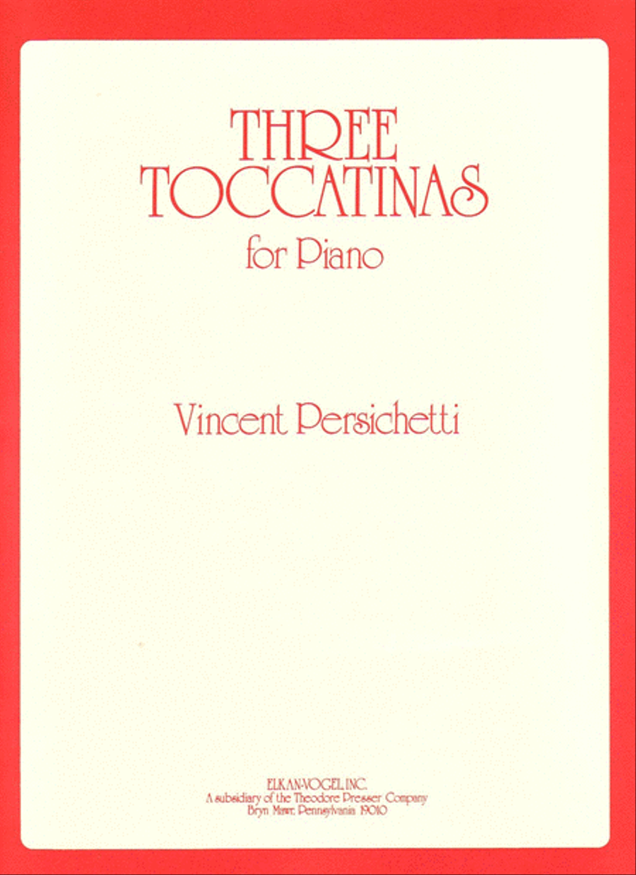 3 Toccatinas 3 Toccatinas Chamber Music scores gallery preview page 1