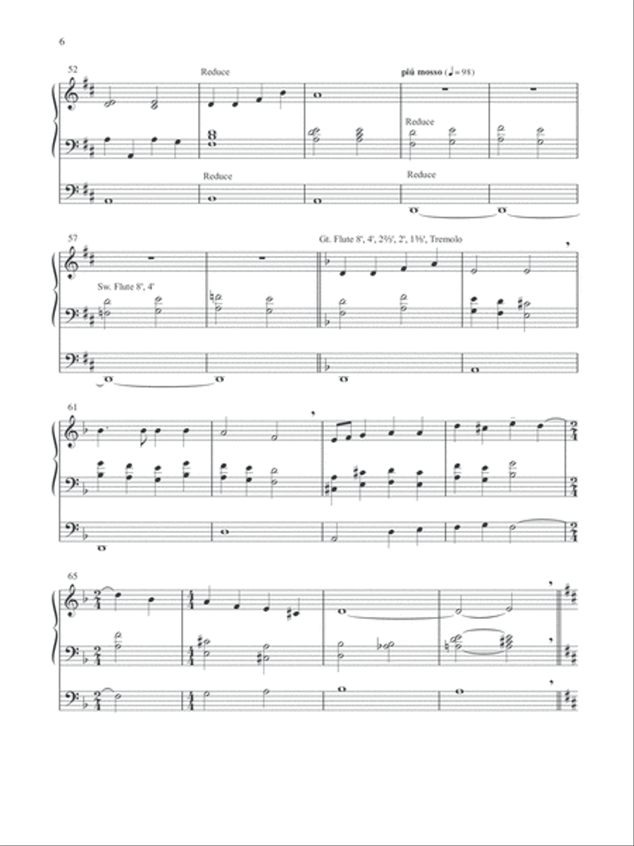 Celebration On Holy, Holy, Holy Hymn Anthems scores gallery preview page 5