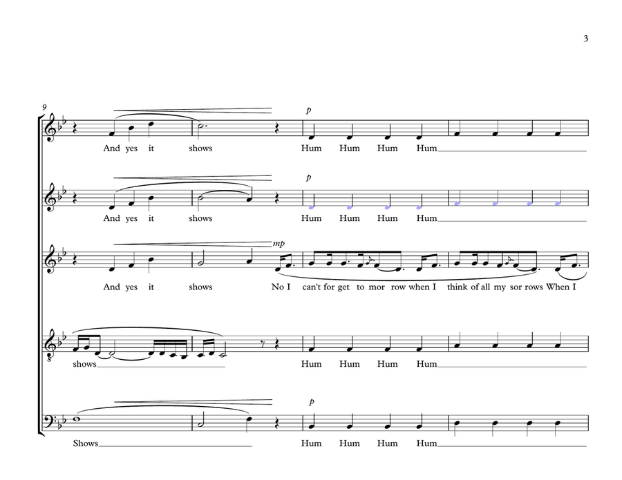 Without You Divisi scores gallery preview page 3