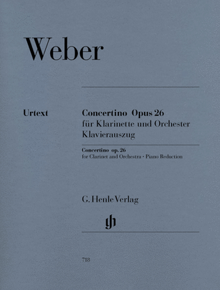 Book cover for Concertino, Op. 26