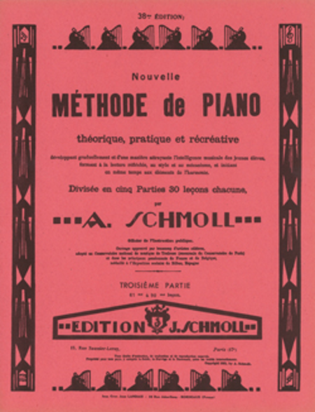 Methode de piano Vol. 3