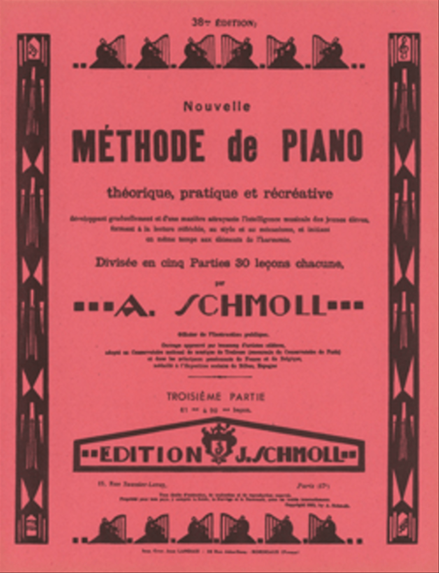 Methode de piano - Volume 3 Piano Method scores gallery preview page 1