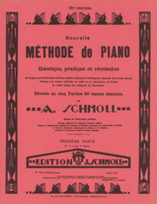 Book cover for Methode de piano - Volume 3