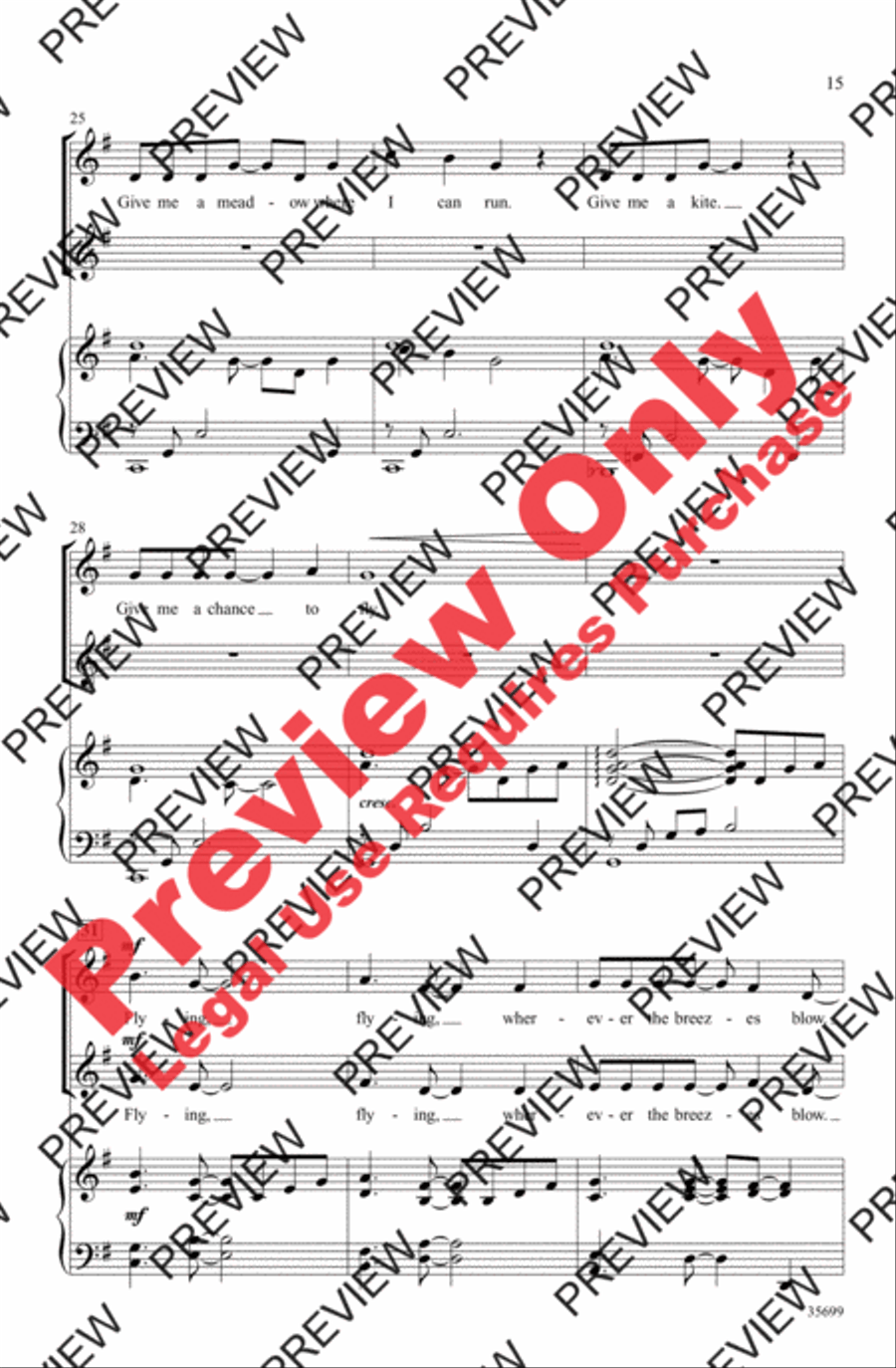 Songs of Flight Songs of Flight 2-Part scores gallery preview page 15