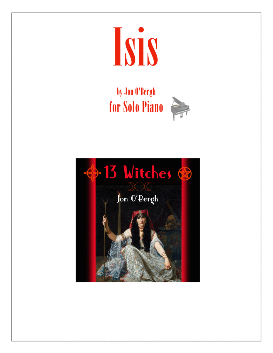 Isis Piano Solo scores gallery preview page 1