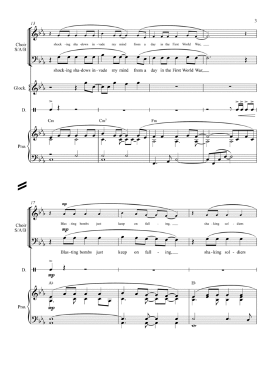 Together For A Day - by Tim Webster 3-Part scores gallery preview page 5