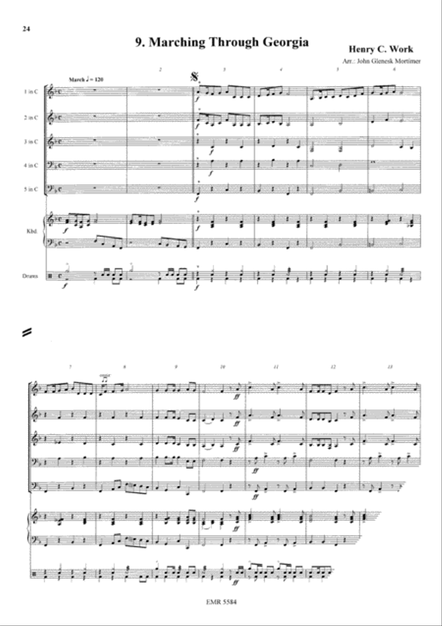 Quintets Volume 2 Brass Band scores gallery preview page 11