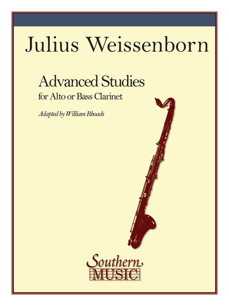 Advanced Studies Bass Clarinet scores gallery preview page 1