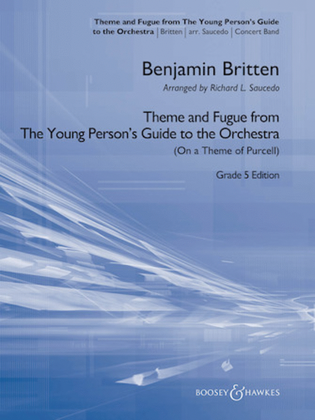 Book cover for Theme and Fugue from The Young Person's Guide to the Orchestra