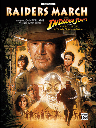Book cover for Raiders March (from Indiana Jones and the Kingdom of the Crystal Skull)