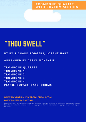 Book cover for Thou Swell