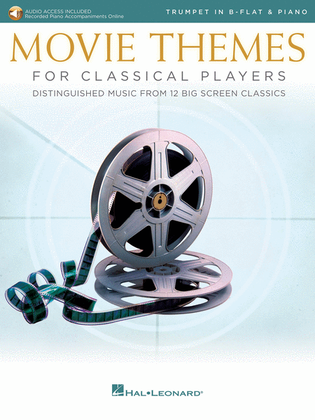 Book cover for Movie Themes for Classical Players - Trumpet and Piano