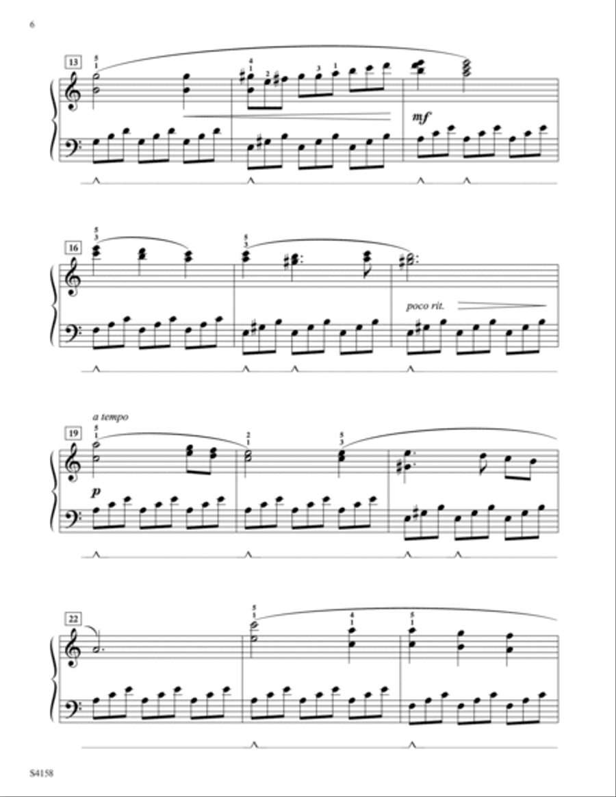 Italian Sonatina, Op. 70, No. 13 Piano Solo scores gallery preview page 6