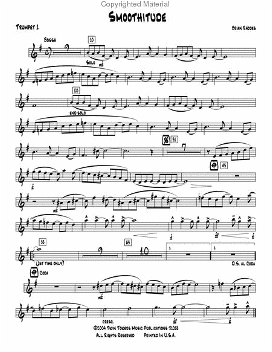 Smoothitude Smoothitude Jazz Ensemble scores gallery preview page 14