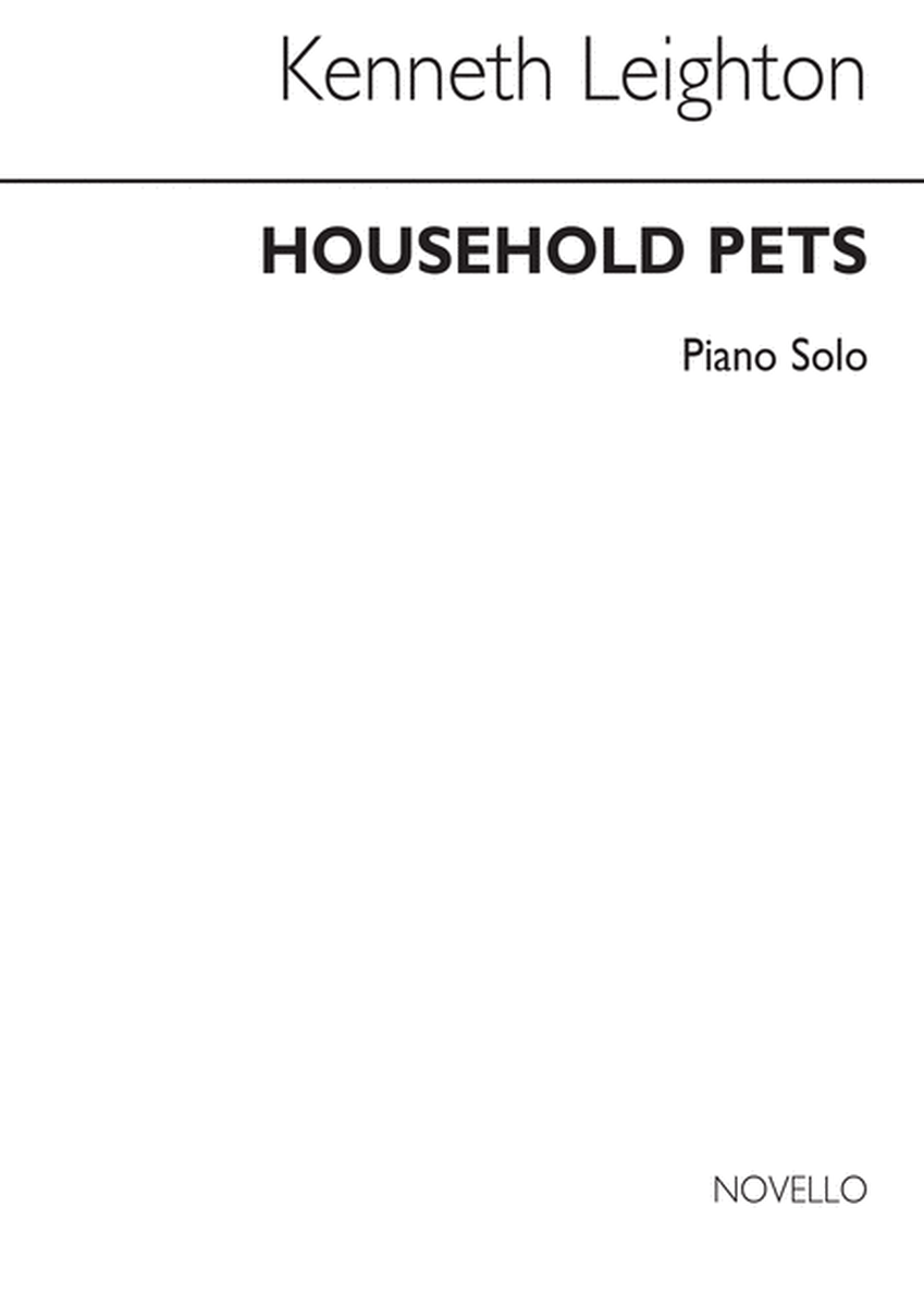 Household Pets for Piano Op.86