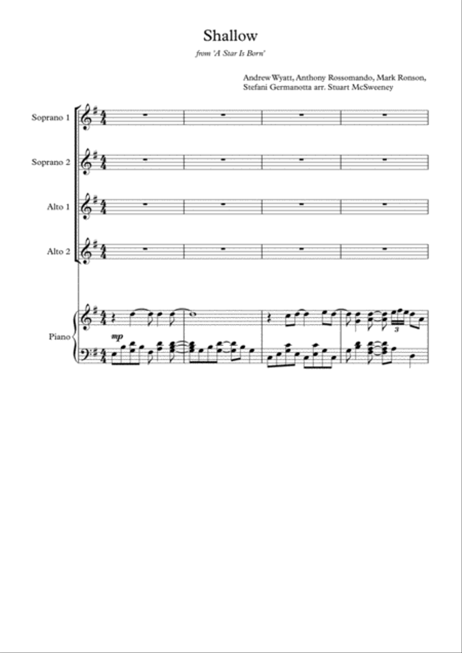 Shallow SSA scores gallery preview page 2