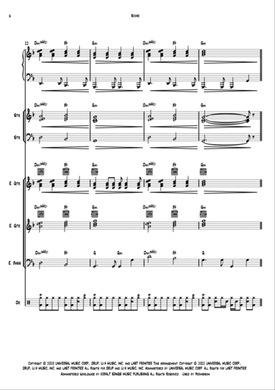 No Time To Die Small Ensemble scores gallery preview page 6