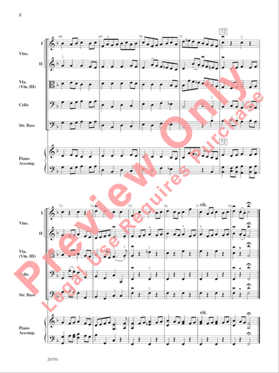 Brandenburg Concerto No. 2 (3rd Movement)