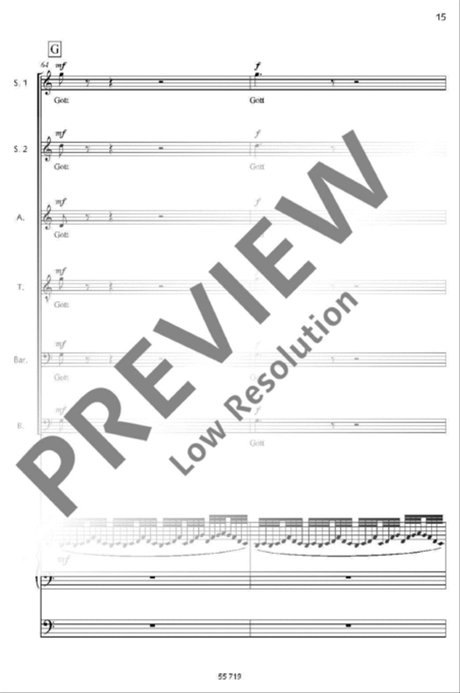 Am Anfang war das Wort Am Anfang war das Wort Children's Choir scores gallery preview page 13