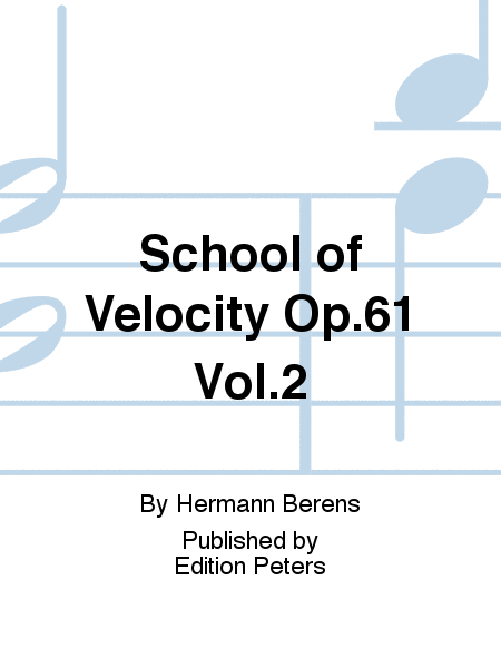 School of Velocity Op. 61, Book 2