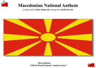North Macedonian National Anthem for Brass Quintet