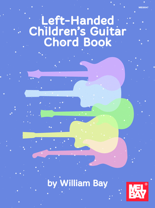 Book cover for Left-Handed Children's Guitar Chord Book