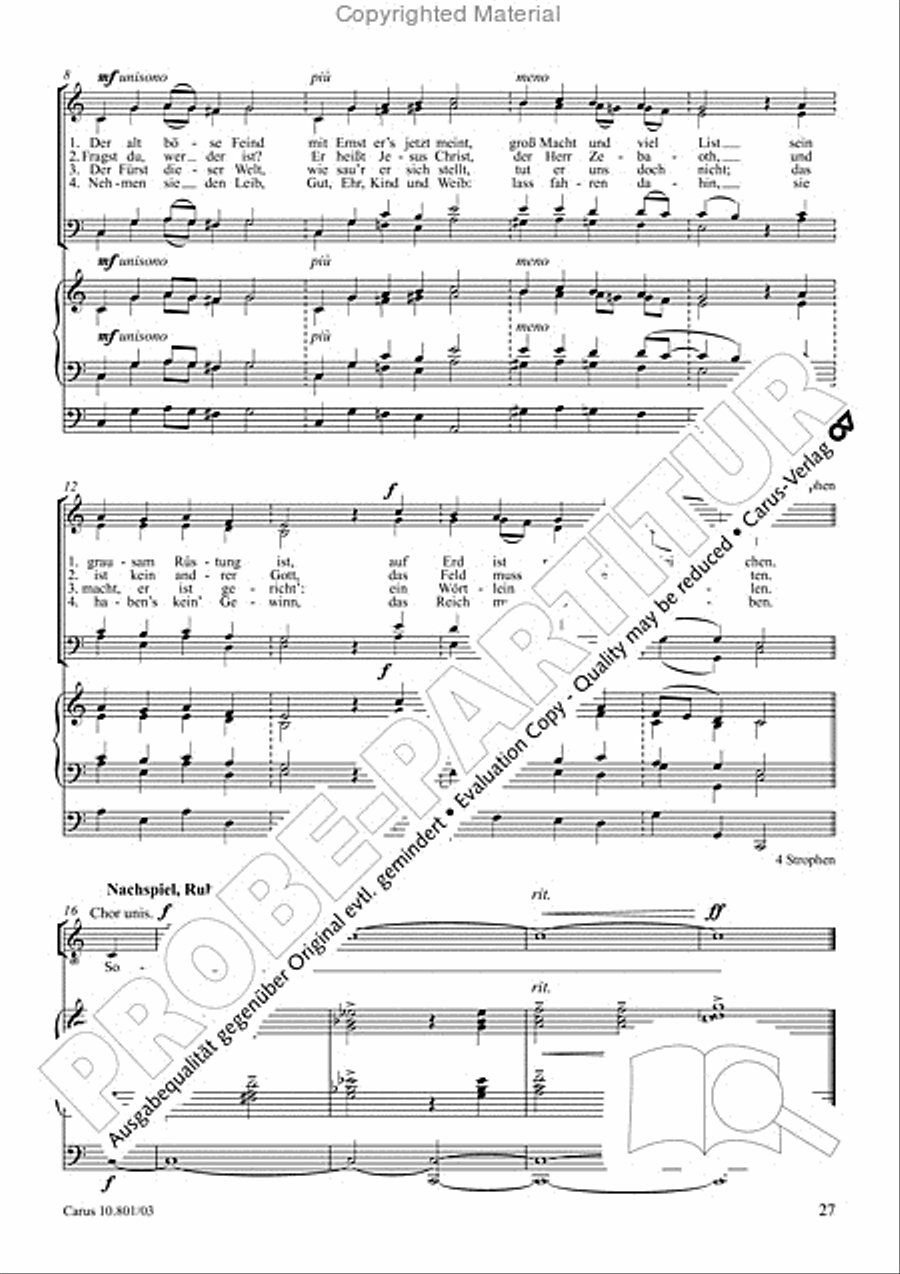 Ein feste Burg ist unser Gott TB scores gallery preview page 28