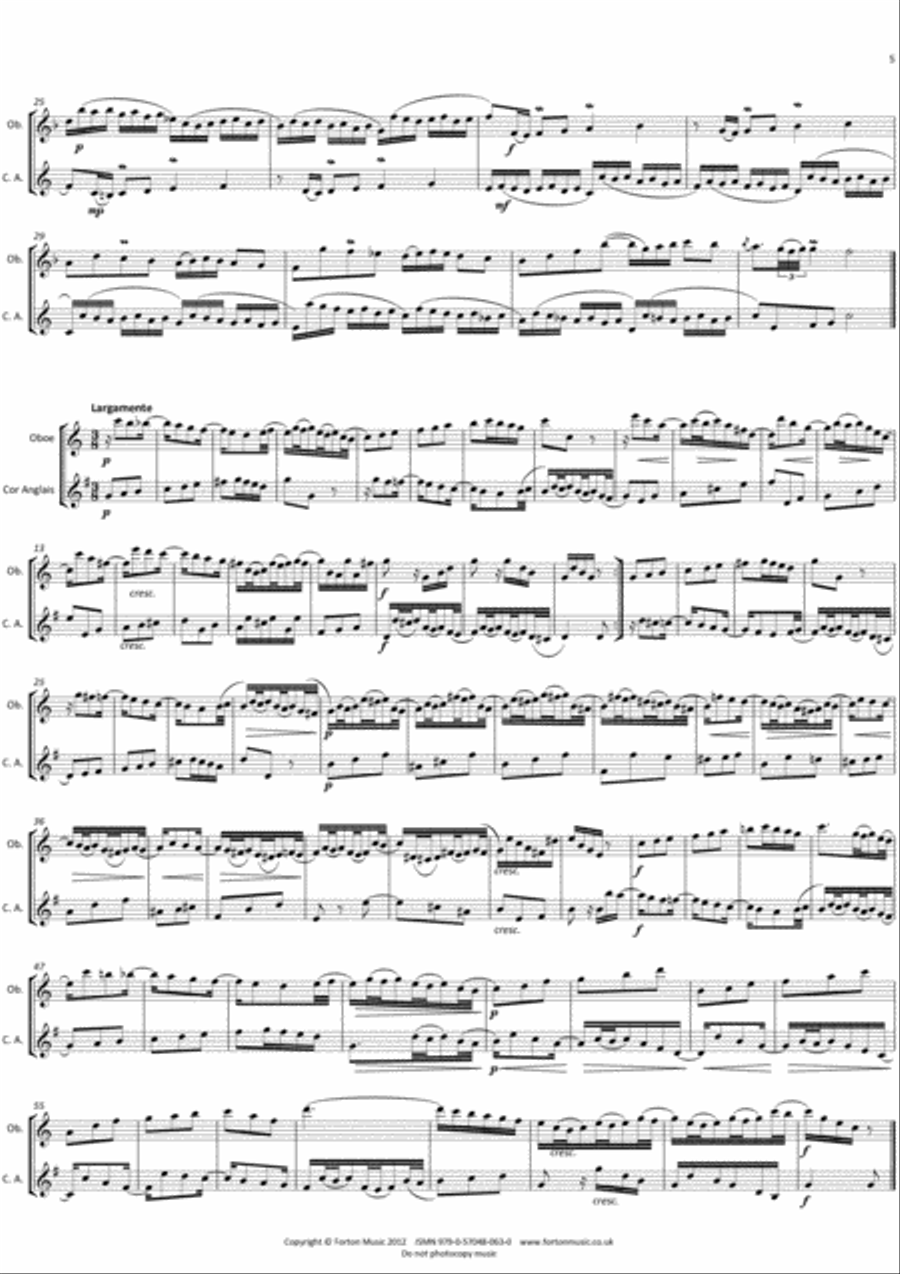 15 Inventions Woodwind Duet scores gallery preview page 5