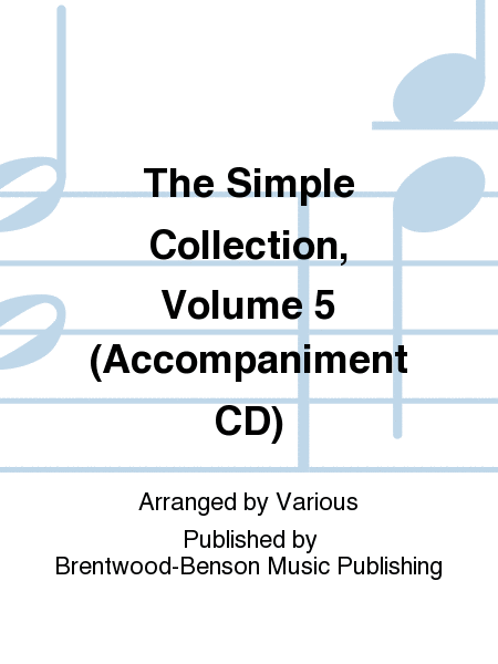 The Simple Collection, Volume 5 (Accompaniment CD)