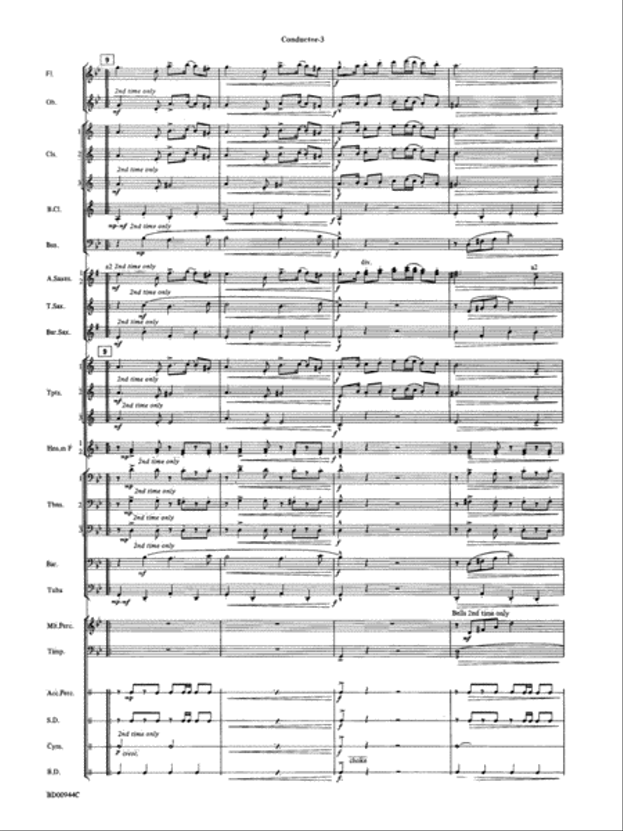 Discovery 1492: Score Concert Band scores gallery preview page 5