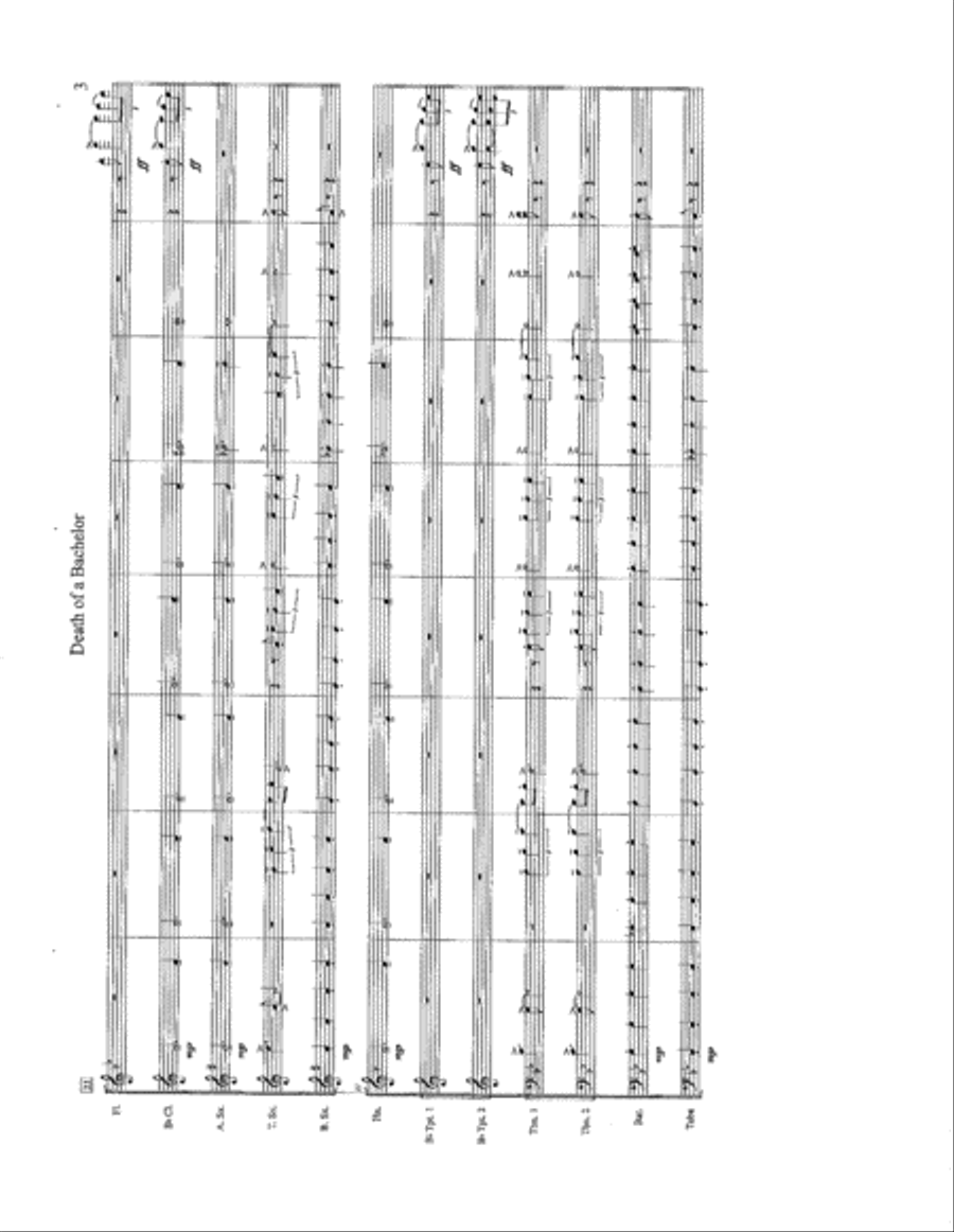 Death Of A Bachelor Death Of A Bachelor Small Ensemble scores gallery preview page 3