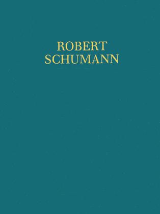 Book cover for Schumann Compl.edition 6/2